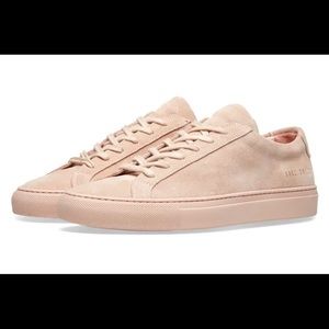 Common Projects Achilles Blush Suede Sneaker 41